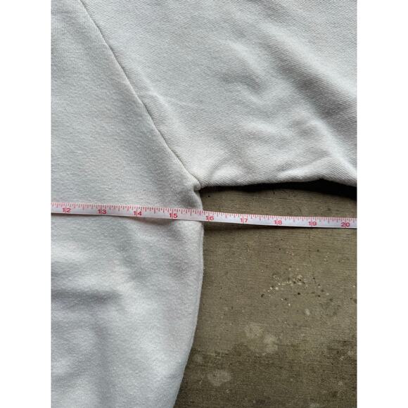 Vintage 1970s Mickey Mouse Disney Youth Medium White Sweatshirt - Picture 4 of 8